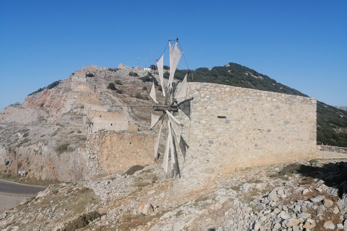 Plateau de Lasithi : excursion à vélo d`une demi-journée « de la ferme à la table » et atelier de cuisine