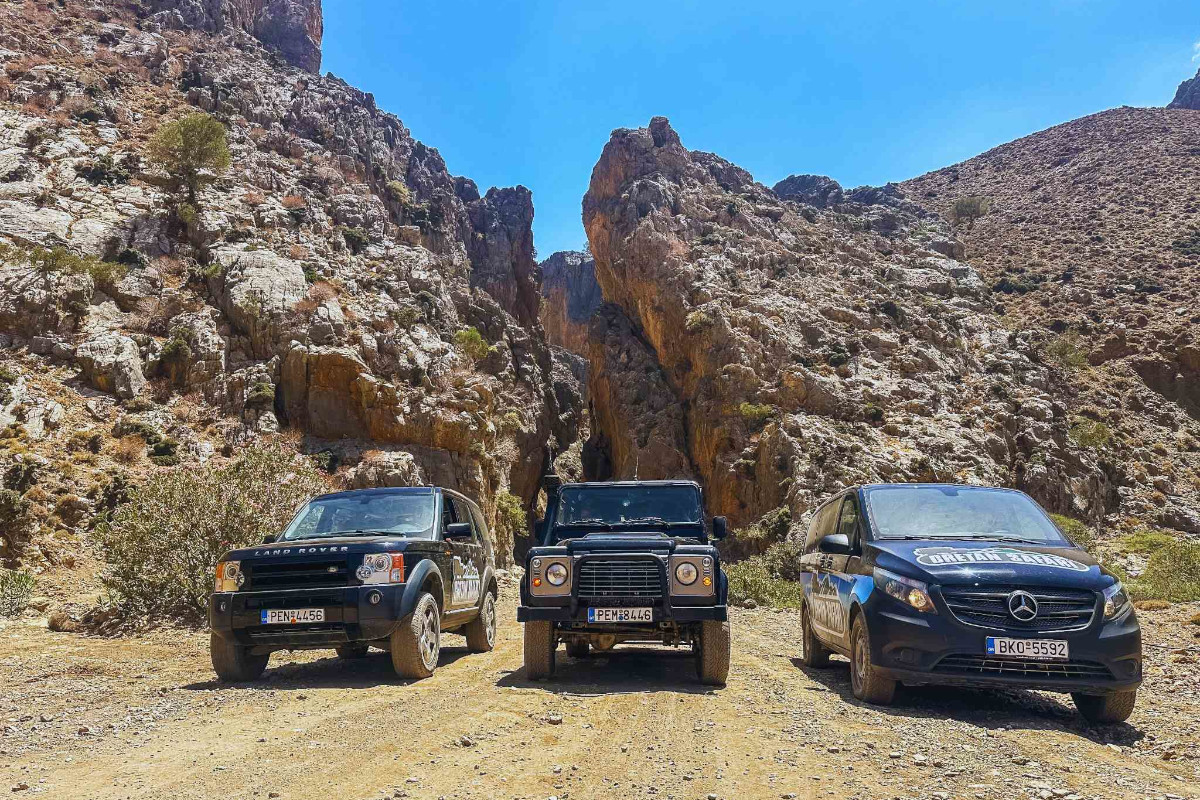 Tour location in Crete