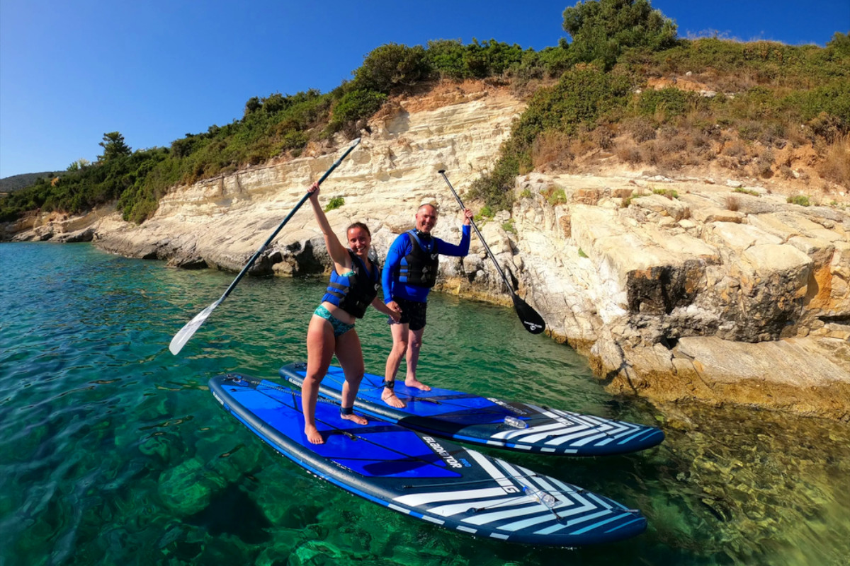 Chania: Small-Group Stand-Up Paddleboard Tour with Turtles & Free Photos