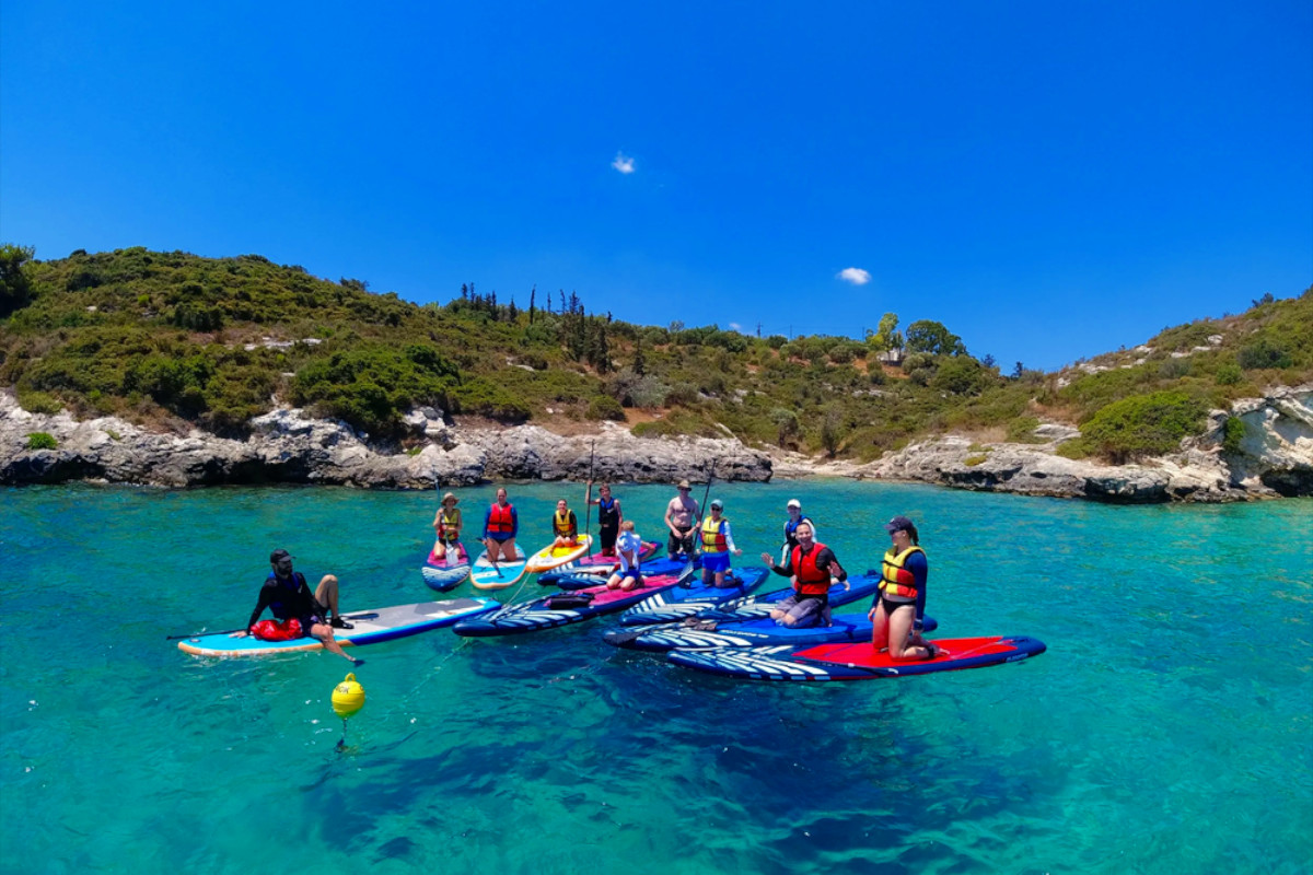 Chania: Small-Group Stand-Up Paddleboard Tour with Turtles & Free Photos
